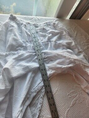 Oh My Gauze! White Lightweight Gauze Pants